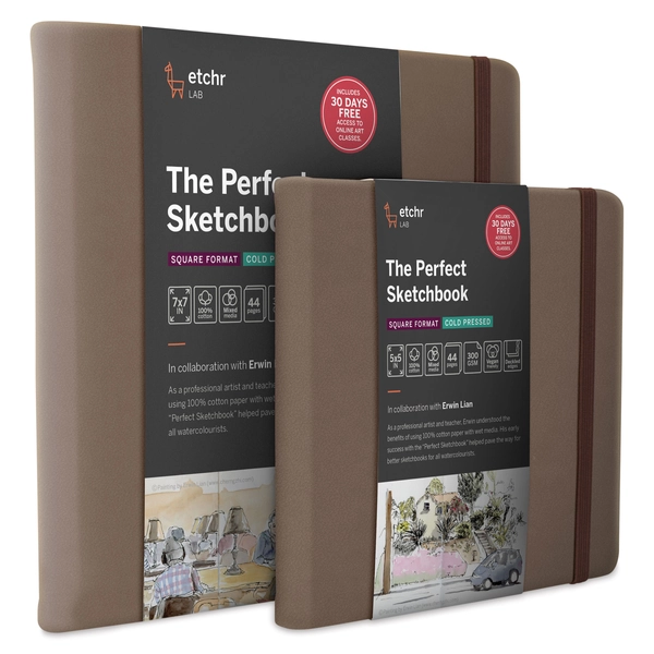 Etchr The Perfect Sketchbooks with Deckle Edges
