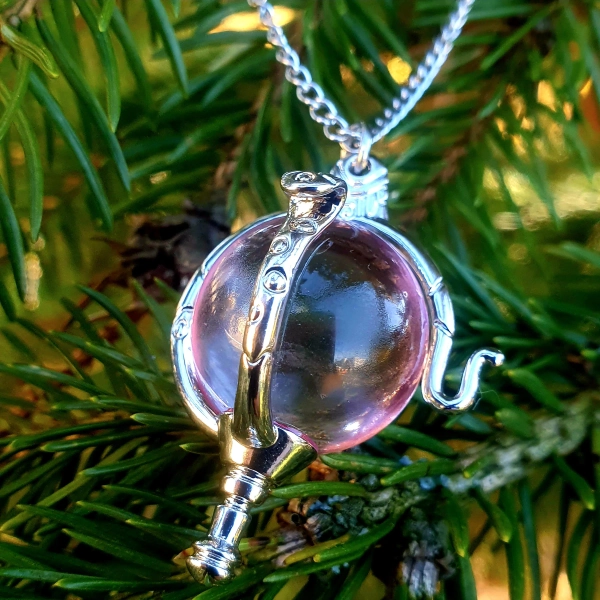 Kandrakar Crystal Heart Necklace.