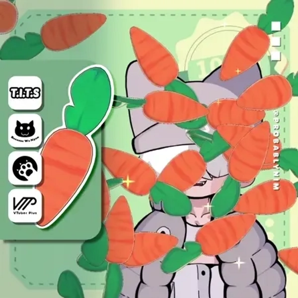 Throwable (3D) - Carrots by NiM (@NiM)