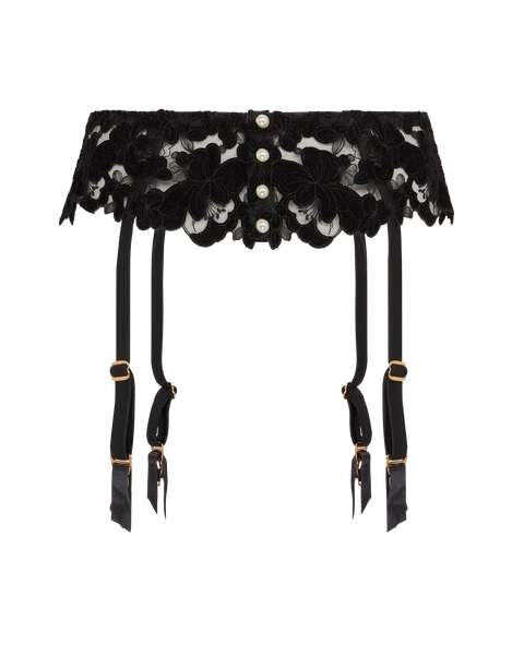 Arietta Suspenders in Black | By Agent Provocateur