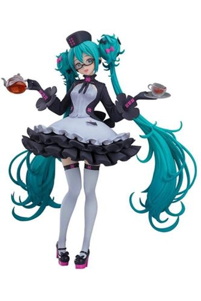 Character Vocal Series 01 - Hatsune Miku Glasses x Café Pvc Statue 18cm | Faraos Webshop