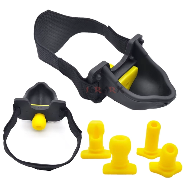 4 pz Silicone Piss Orinatoio Morso Spina Bocca Gag Palla Schiavo BDSM Bondage Fetish Imbracatura Giochi Erotici Per Adulti Giocattoli Del Sesso Per Le Donne Degli Uomini - AliExpress 66