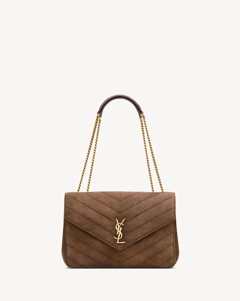 LOULOU large in MATELASSÉ suede