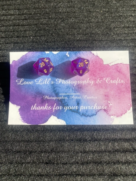 Mini D20 Dice Studs - Etsy Australia