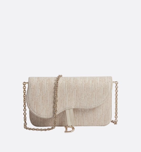 Medium Saddle Pouch with Chain