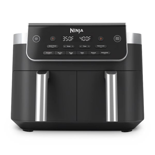 Ninja® DualZone™ 8-QT 6-in-1 Dual Air Fryer, Grey