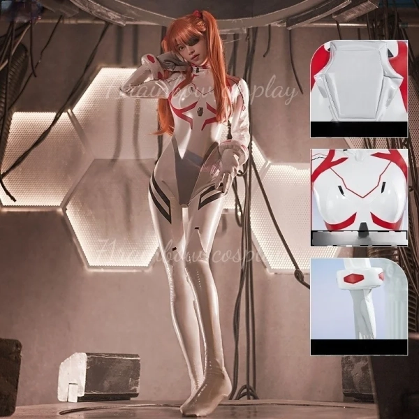 Asuka Langley Soryu Cosplay EVA アCostume Cosplay Donna Abiti natalizi Tute Vestiti Cosplay - AliExpress 200000532