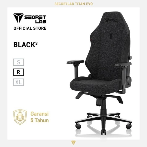 Promo Secretlab TITAN Evo SoftWeave Plus Kursi Gaming-Black³
