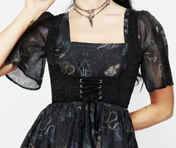€50 Disturbia Florence Lace Up Corset Top