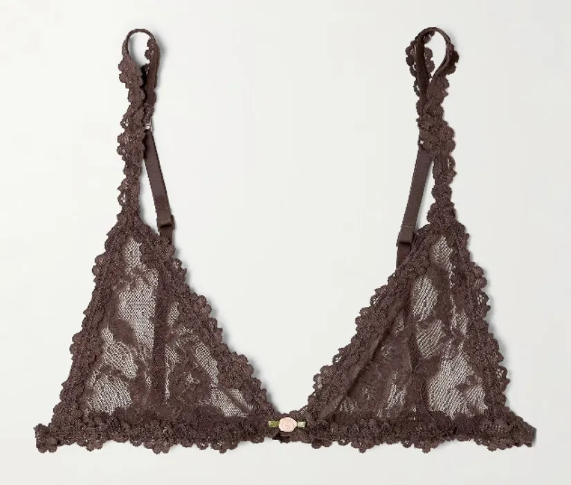 Skims stretch lace triangle bralette