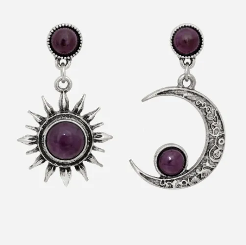 €21 Disturbia Eclipse Gem Drop Earrings