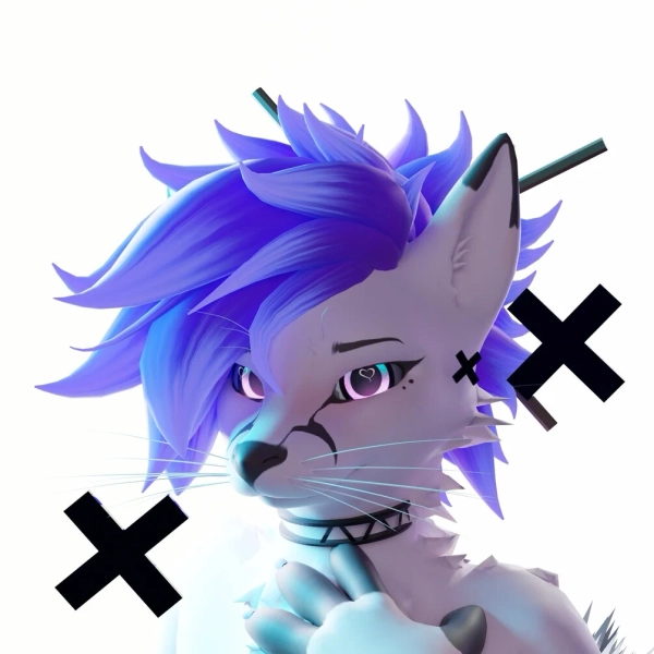 VRChat Zinika hair ✖️