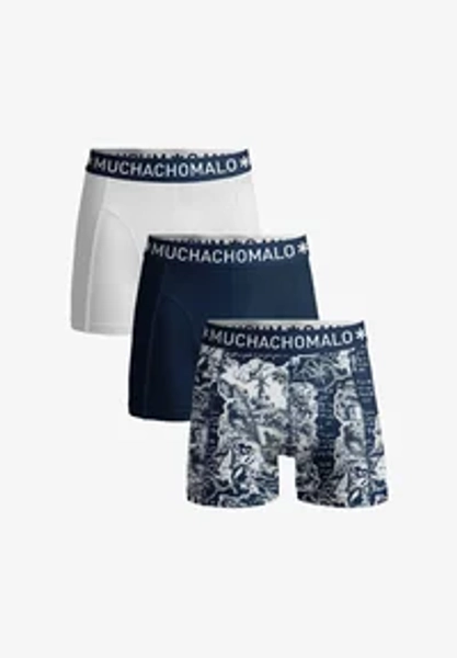 3-PACK SOLID - Boxers - print blue white