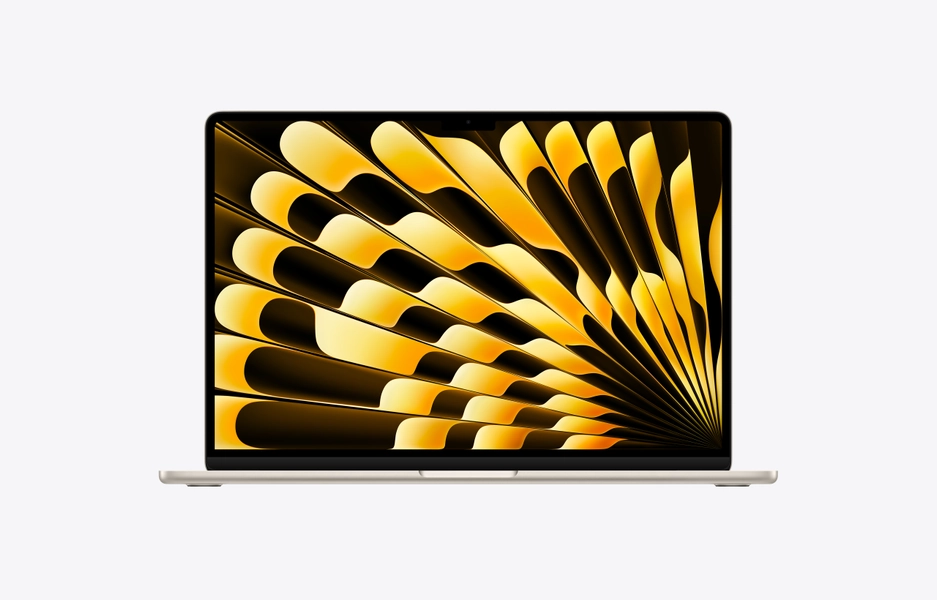 MacBook Air, 15-inch, M5 Chip, 10-core CPU, 10-core GPU, Starlight, 32GB memory, 1TB storage