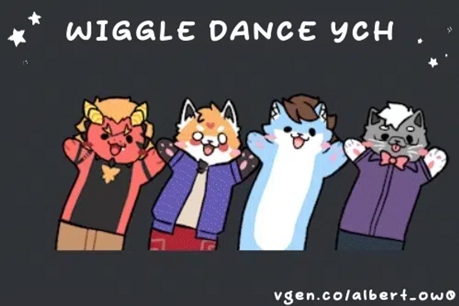 YCH: Wiggle Dance by Albert