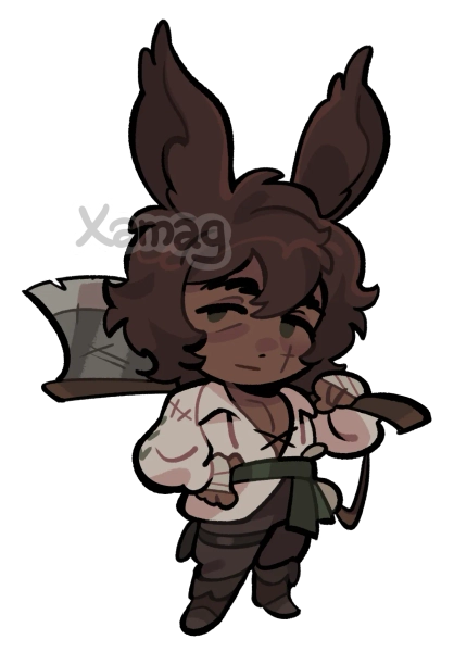 [COMMISSION] Regular chibi by Xamag (@xamag)