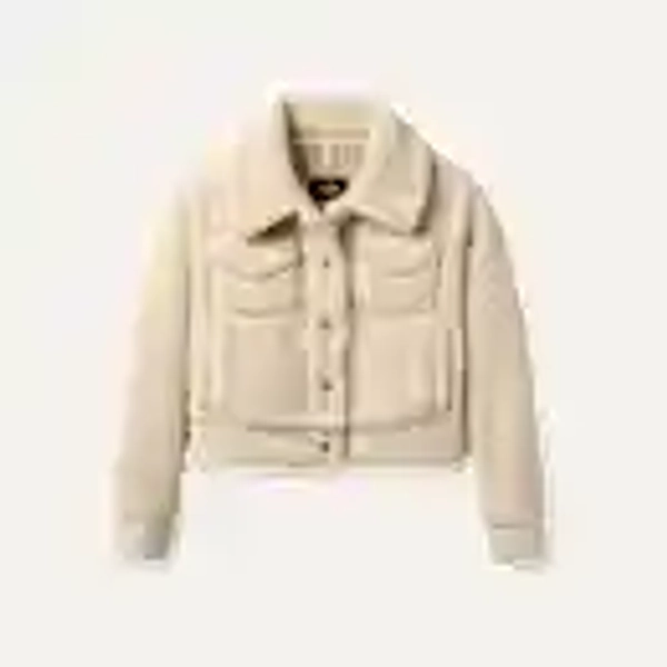Women's Frankie Short Trucker Jacket Medium