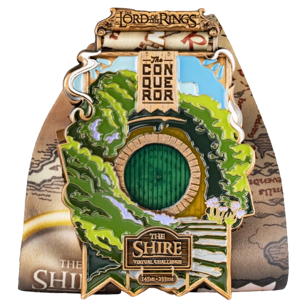 The Shire walking challenge + medal