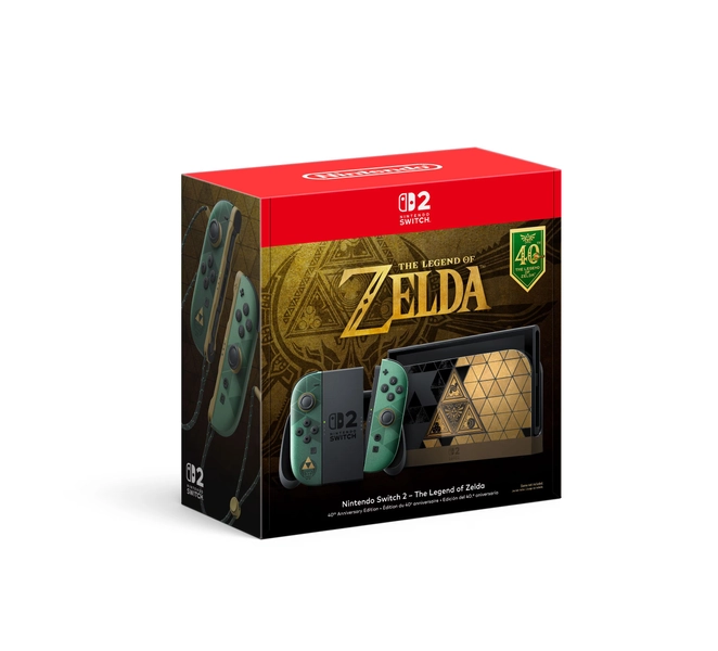 Nintendo Switch™ 2 – The Legend of Zelda™ – 40th Anniversary Edition - Walmart.com