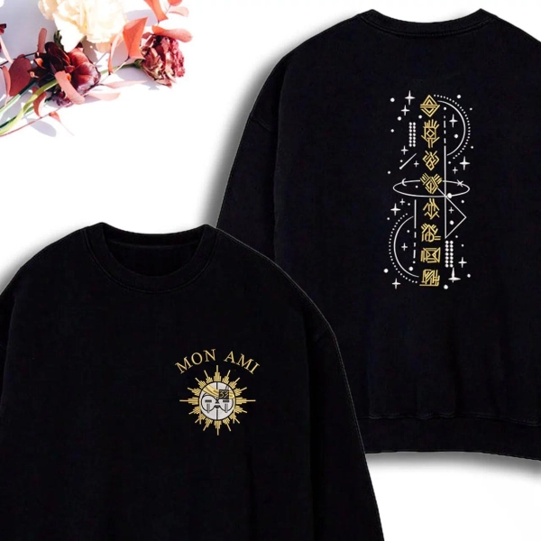 Embroidered Expedition 33 Esquie Badge Shirt, Clair Obscur Game Fan Gift