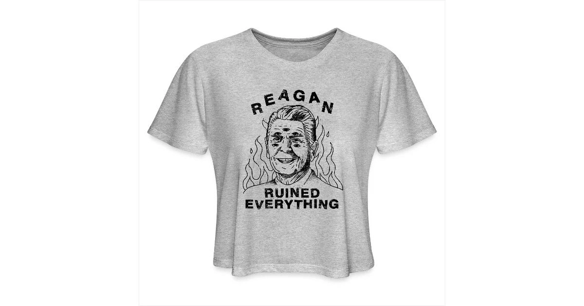 Womens Cropped T-Shirt | Leeja Miller Merch