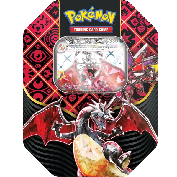 Pokémon TCG: Paldean Fates Tin (Charizard EX)