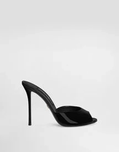 Keira patent leather mules