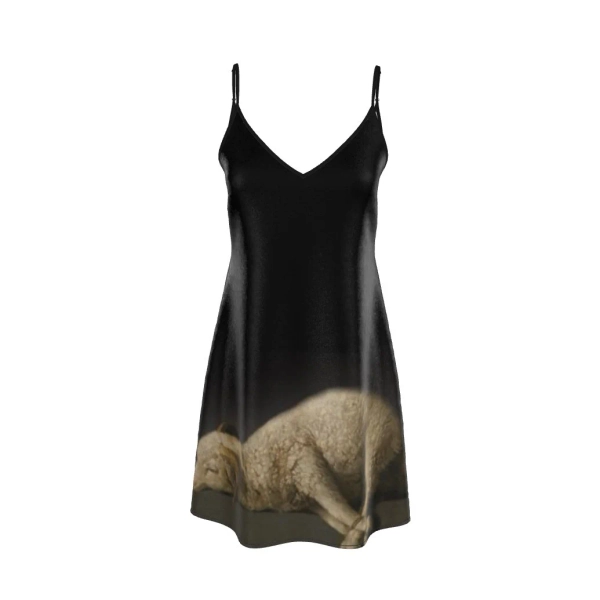SACRIFICIAL LAMB SLIP IN BLACK β EVIL GIRL COLLECTIVE