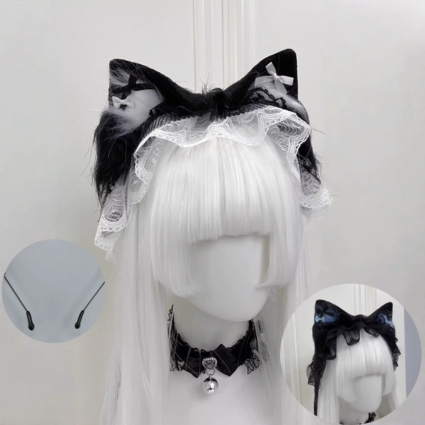 KITTIE EARS N RUFFLER