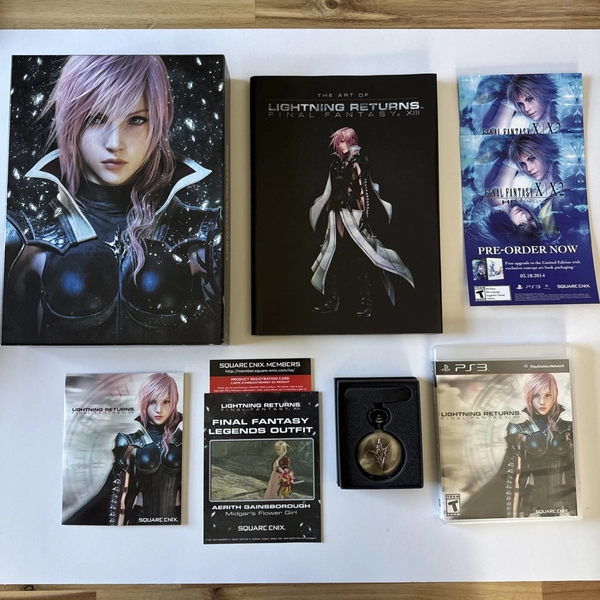 Lightning Returns: Final Fantasy XIII Collector's Edition CIB -Good Cond w/Slip