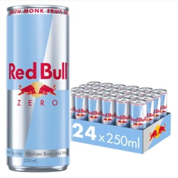 Red Bull Energy Drink Can - Zero 250ml (24 Pack)