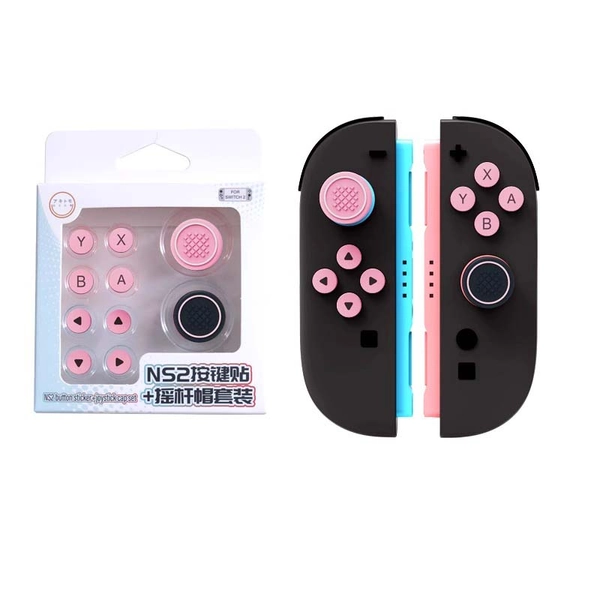 Stylish Switch 2 D-Pad Button Set Thumb Grip Caps NS2 Accessories - I