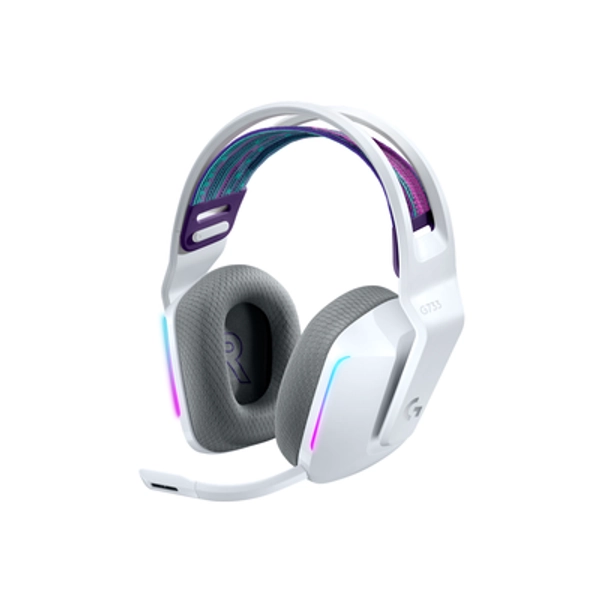 Logitech G733 Wireless Gaming Headset in White