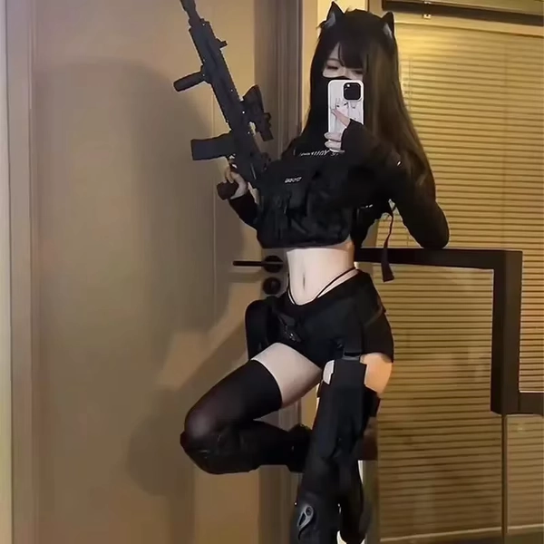 Tactical (miku) cosplay 