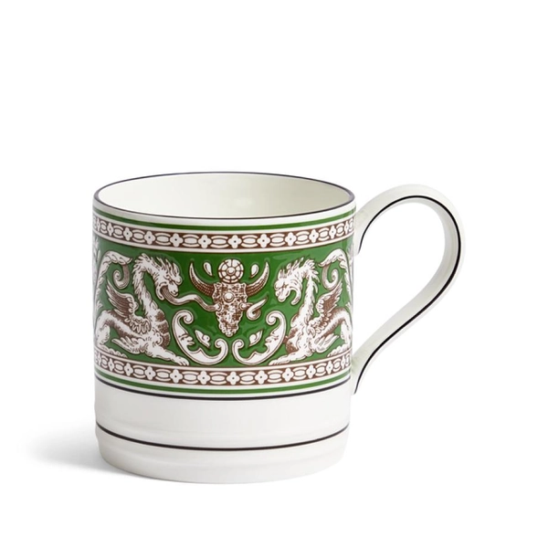Florentine Fine Bone China Verde Mug 