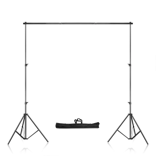 Support de fond réglable Support de toile de fond photo crossbar, 6.56x6.56ft / 2x2m - PrimeCables®