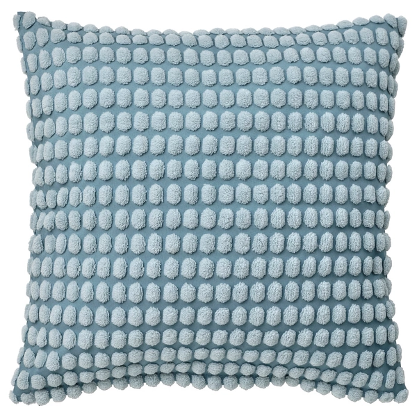 SVARTPOPPEL Cushion cover - pale blue 20x20 "