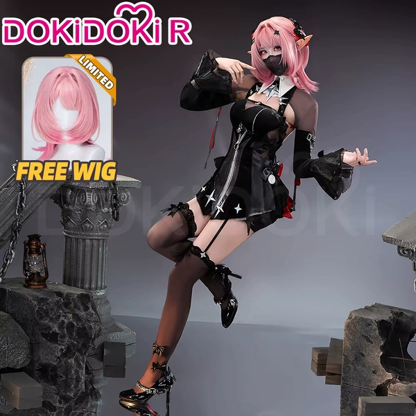 IN STOCK【Free Wig LMD】Ramiel Cosplay Costume Game Zenless Zone Zero 【S-2XL】DokiDoki-R ZZZ Remielle Halloween Wig Plus Size - AliExpress 200000532