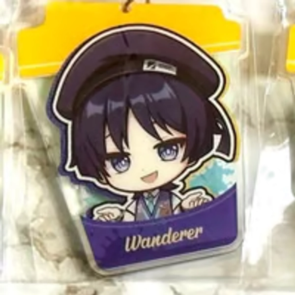 Wanderer Mega Coffee Keychain | Genshin Impact