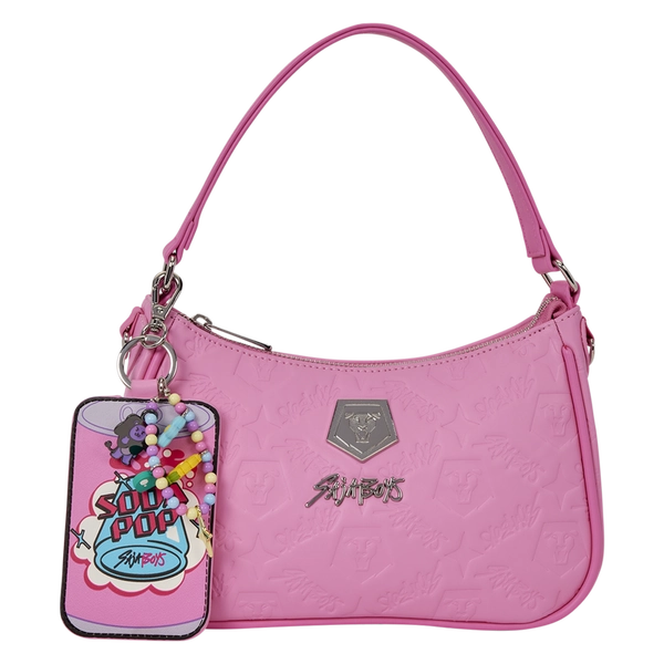 KPop Demon Hunters Exclusive Saja Boys All-Over Print Crossbody Bag with Photo Card Charm