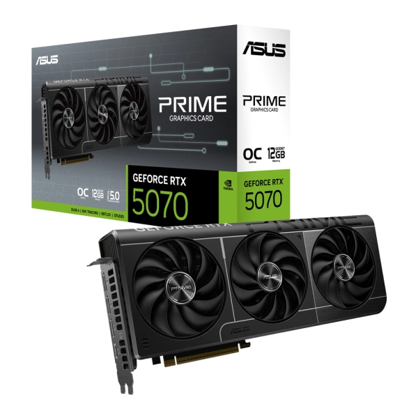 ASUS PRIME GeForce RTX™ 5070 12GB GDDR7 OC Edition
