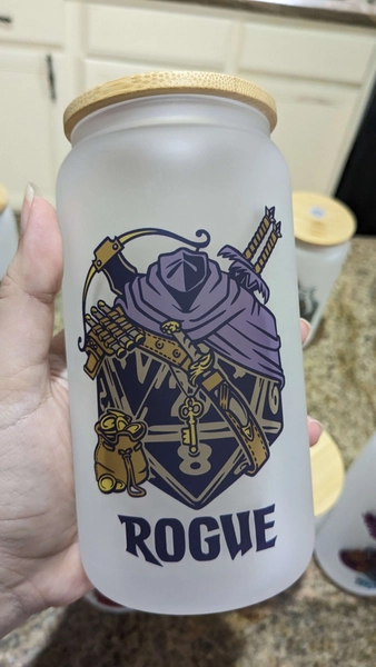 TTRPG Class Cups 16oz - Rogue