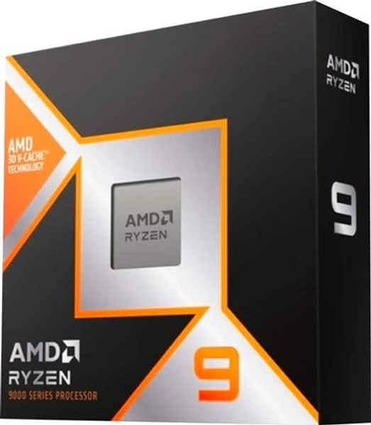 AMD - Ryzen 9 9950X3D 16-Core - 32-Thread 4.3 GHz (5.7 GHz Max Boost) Socket AM5 Unlocked Desktop Processor - Black