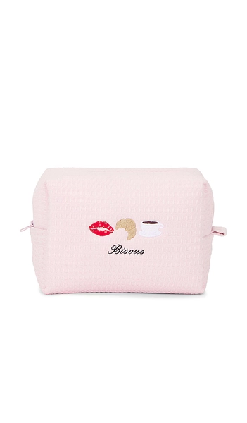 Bisous Waffle Pouch