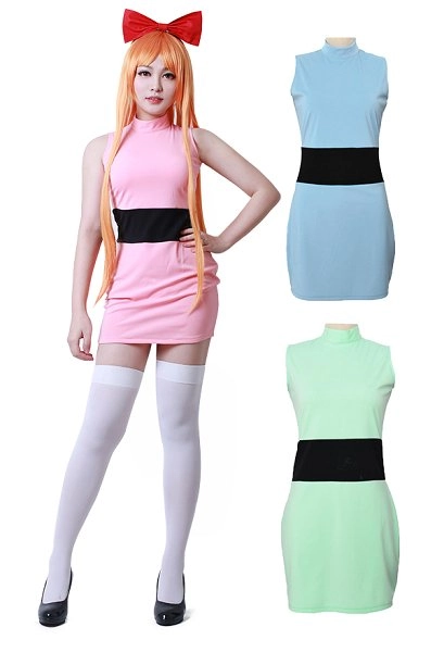 Blossom Pink Adults Cosplay Costume