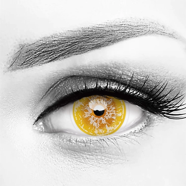 White Walker Yellow Halloween Contacts