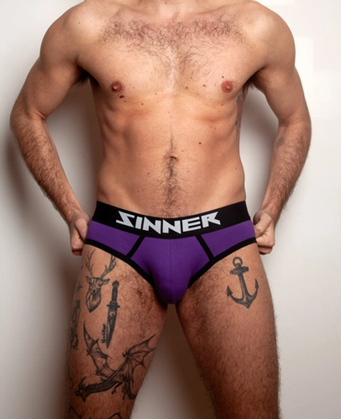 Sinner Purple Dual Brief | Sinner