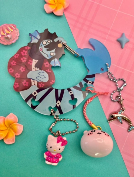 Pressure Sebastian Carabiner Charm Holder - Etsy