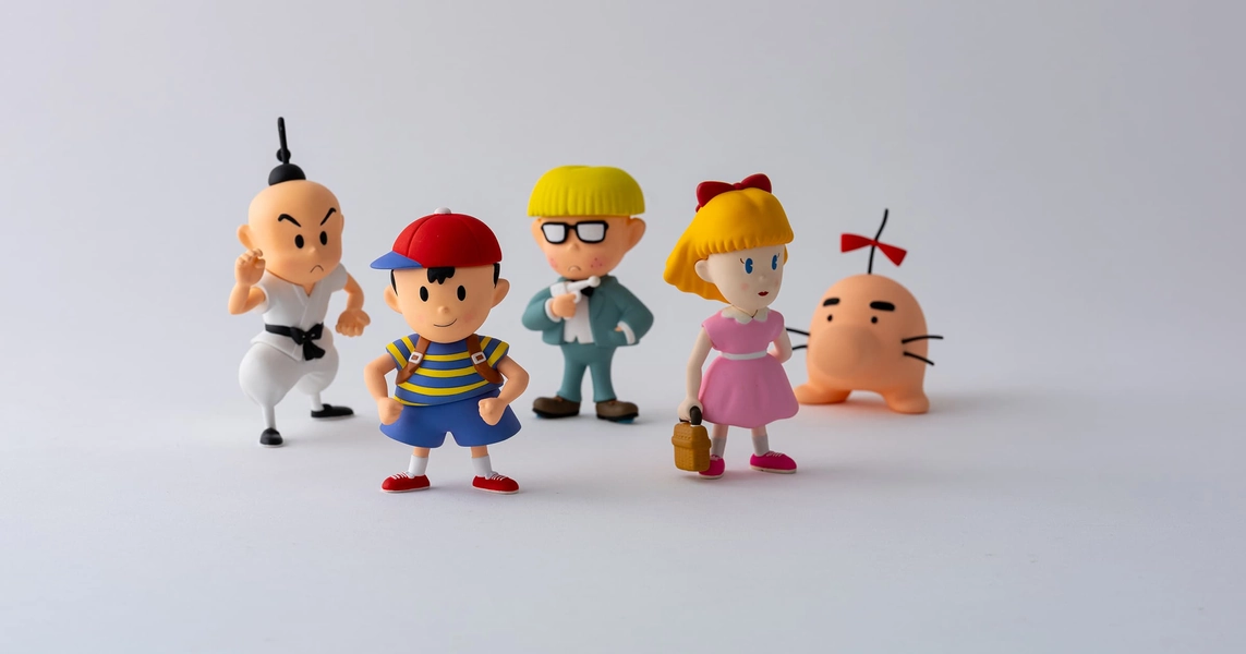 GOLDBOXシリーズ『MOTHER2』フィギュア5体セット - ほぼ日MOTHERプロジェクト - ほぼ日