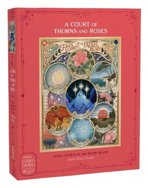A Court Of Thorns And Roses Official Seven Courts Of The Faerie Realm 1000-Piece Puzzle by Sarah J. Maas | Waterstones